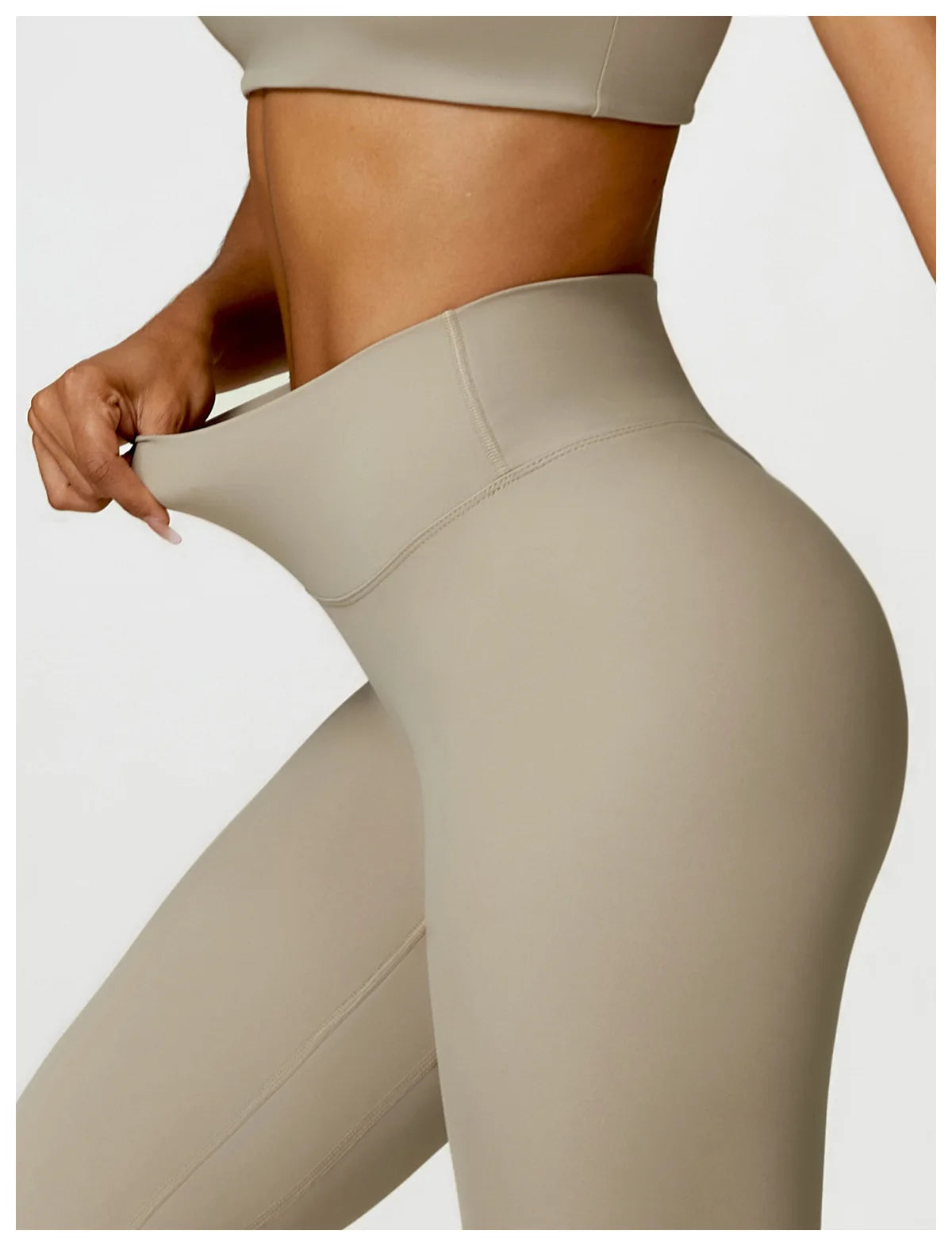 High Waist Formfitting Leggings