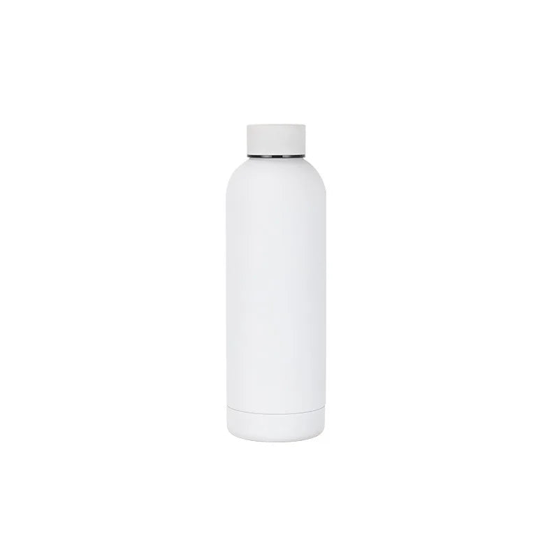 New Steel 500Ml Small Mouth Bottle Outdoor Sports USA Style Portable Thermos Cup Cool Water Bottle