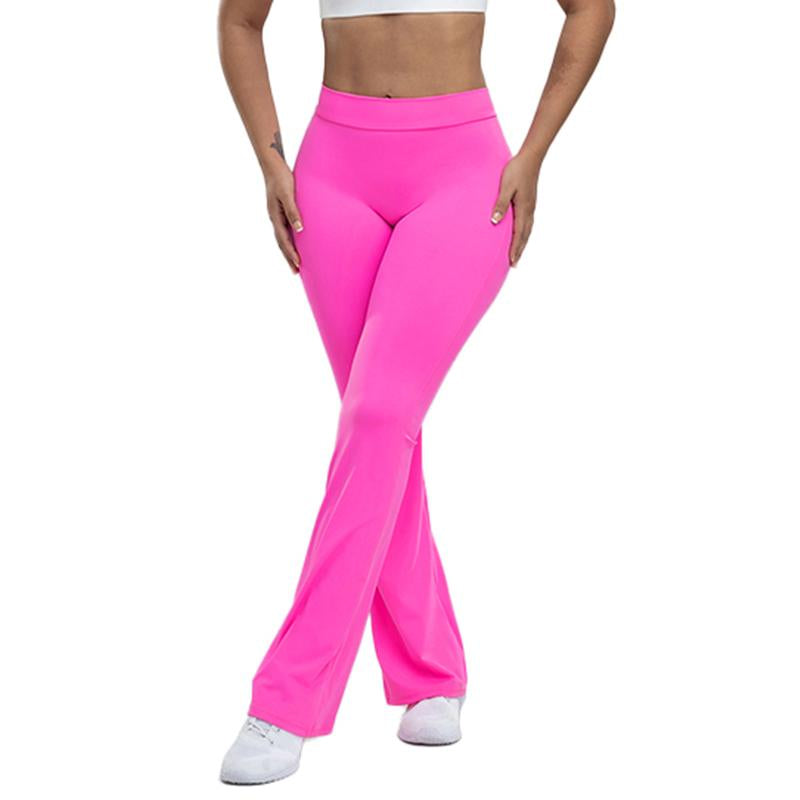 High Waist Flared Yoga Pants - Booty-Lifting Workout Leggings