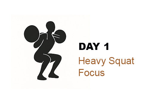 Day 1 – Heavy Squat Focus