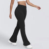 High Waist Flared Yoga Pants - Booty-Lifting Workout Leggings