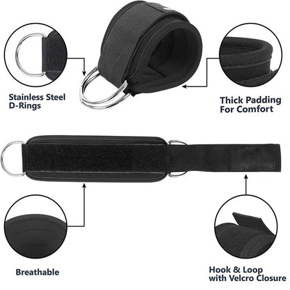 Ankle Straps Resistance Bands Set