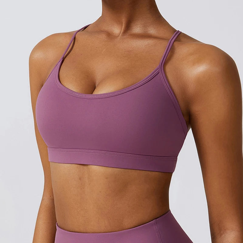 Sports Bra - Cross Back