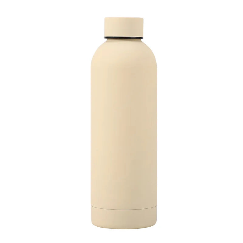 New Steel 500Ml Small Mouth Bottle Outdoor Sports USA Style Portable Thermos Cup Cool Water Bottle