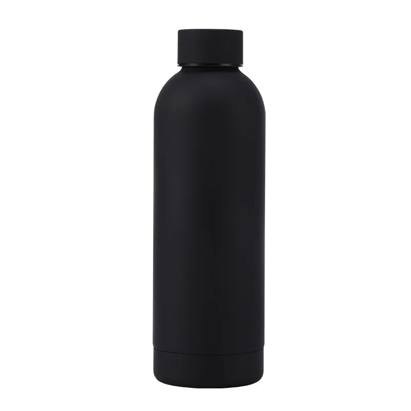 New Steel 500Ml Small Mouth Bottle Outdoor Sports USA Style Portable Thermos Cup Cool Water Bottle