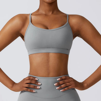 Sports Bra - Cross Back