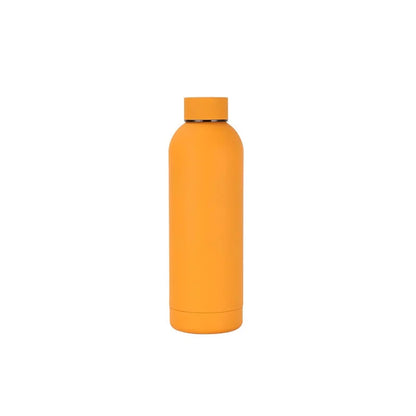 New Steel 500Ml Small Mouth Bottle Outdoor Sports USA Style Portable Thermos Cup Cool Water Bottle