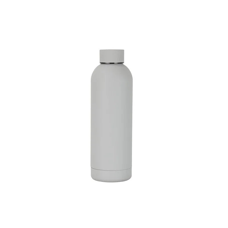 New Steel 500Ml Small Mouth Bottle Outdoor Sports USA Style Portable Thermos Cup Cool Water Bottle